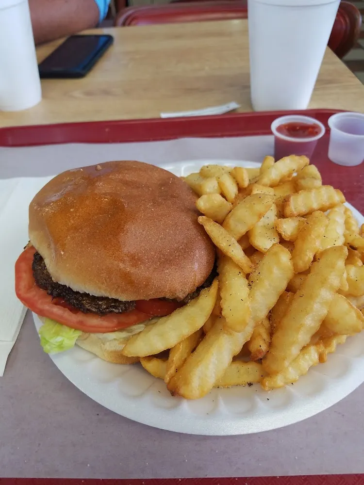 Bacon Cheeseburger & Fries