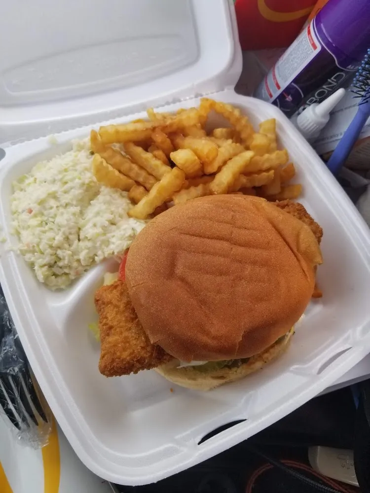 Flounder Sandwich